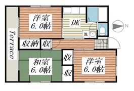 クレストコートアゼリアⅡの間取り画像