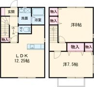 コンフォート大島Ⅱ Aの間取り画像