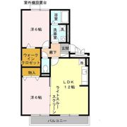 フラワーメゾンB棟の間取り画像