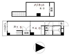 アメニティーハイツの間取り画像