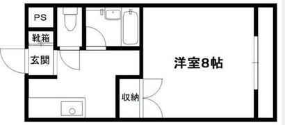 リルームス寒田B棟の間取り画像