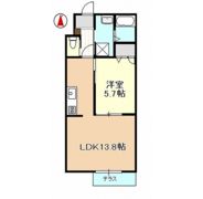 棒屋第四半田ハイツの間取り画像