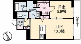 ザ ヘリテージ野上の間取り画像