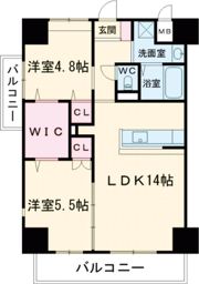 パークセントラル新下関の間取り画像