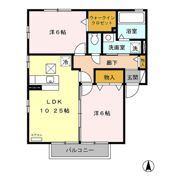 ラフィネ サワ Cの間取り画像