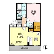 グラン ボヌールの間取り画像