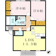 グランモア航 A棟の間取り画像