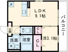 Fuga陣山の間取り画像