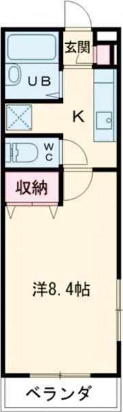 アップルハウス2番館の間取り画像