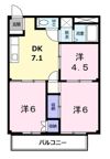 メゾンボヌールの間取り画像
