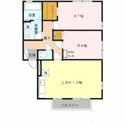 リビングタウン南花田 B棟の間取り画像