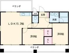 E．POPULARの間取り画像