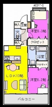 エスペランサの間取り画像