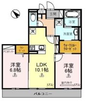 ボヌールの間取り画像