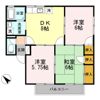 メゾン・ド・フルール A棟の間取り画像