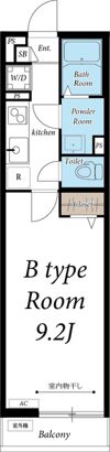 リブリ・柏Ⅱの間取り画像