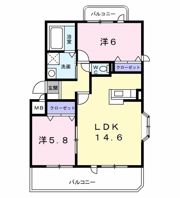 リファインド池田西の間取り画像