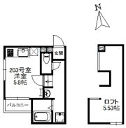 Felicia箱崎の間取り画像