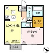 アクア B棟の間取り画像