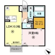 アクア B棟の間取り画像
