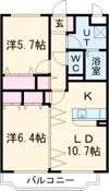 グリーンステージIIの間取り画像
