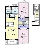 ロウクワトの間取り画像