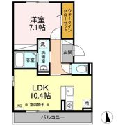 ソレアード 1の間取り画像