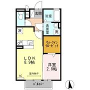 ヒルズ長良の間取り画像