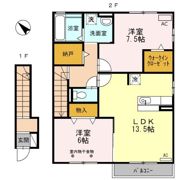 キセギ シロエ Aの間取り画像