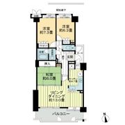 サーパス東古松第2の間取り画像