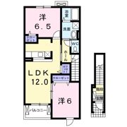 カレントガーデンBの間取り画像