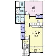N3－コンドミニアムの間取り画像