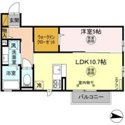 D-room深谷津の間取り画像