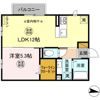 D-room深谷津の間取り画像