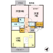 モンソレーユ Aの間取り画像