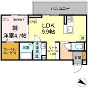 AXIS南流山の間取り画像