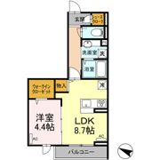 エクセリア上鷺宮Ⅱの間取り画像