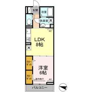 エクセリア上鷺宮Ⅱの間取り画像