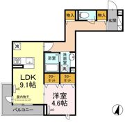 エクセリア上鷺宮Ⅱの間取り画像