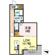 エクセリア上鷺宮Ⅱの間取り画像