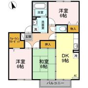 グラン ルミエール Bの間取り画像