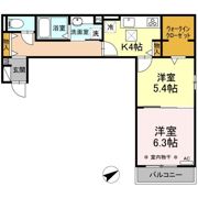 コンフォートエイトの間取り画像