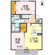 リバーベルの間取り画像
