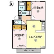 サンコーポ塩津 B棟の間取り画像