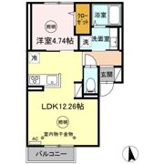 Fontaine和賀 2の間取り画像