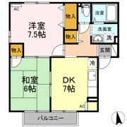 リバティM2の間取り画像