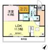 メルメゾンの間取り画像