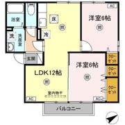リッツハウス B棟の間取り画像
