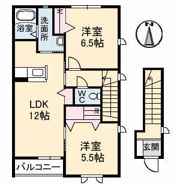 T．H．サルーテ B棟の間取り画像