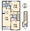 T．H．サルーテ B棟の間取り画像